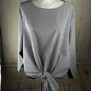 Lane Bryant blouse tie at the waist 18/20